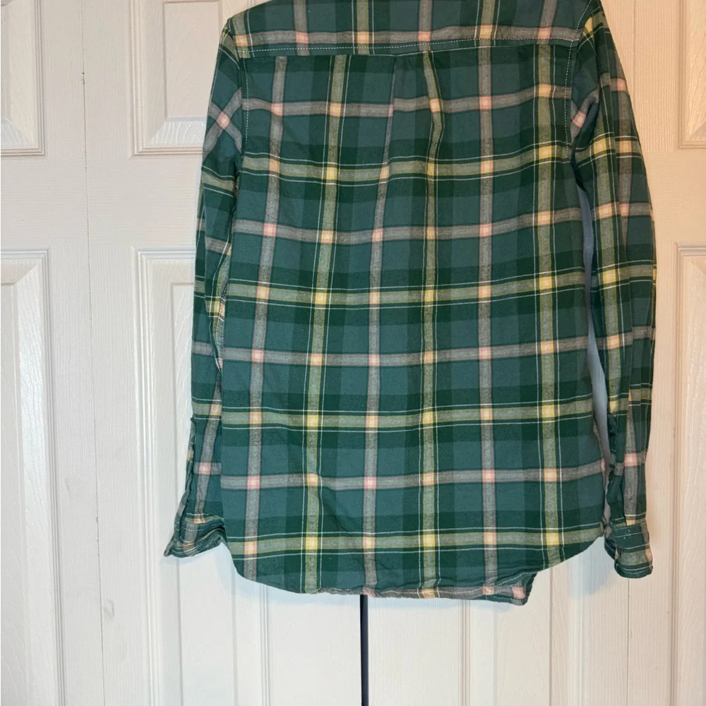 Cat & Jack teal plaid